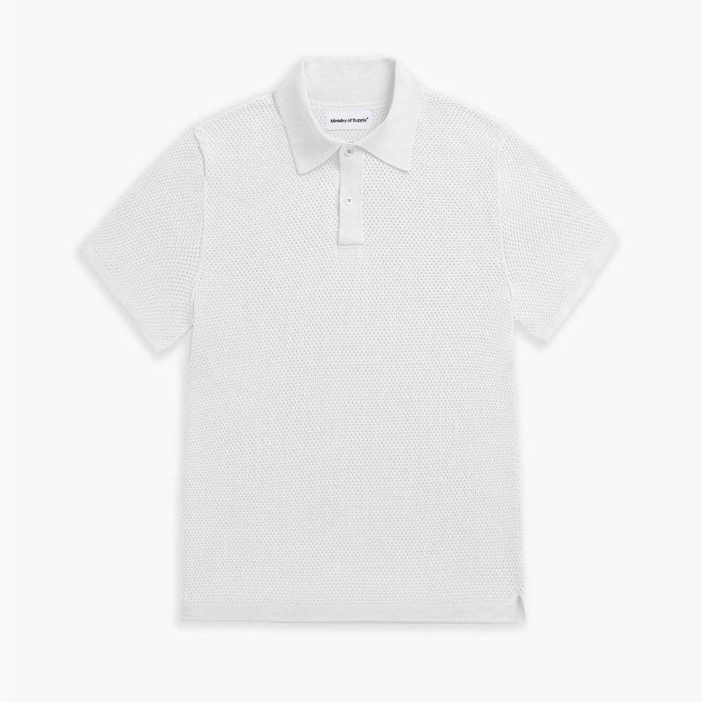 Ministry of Supply Men’s Labs 3D Print-Knit Air Polo